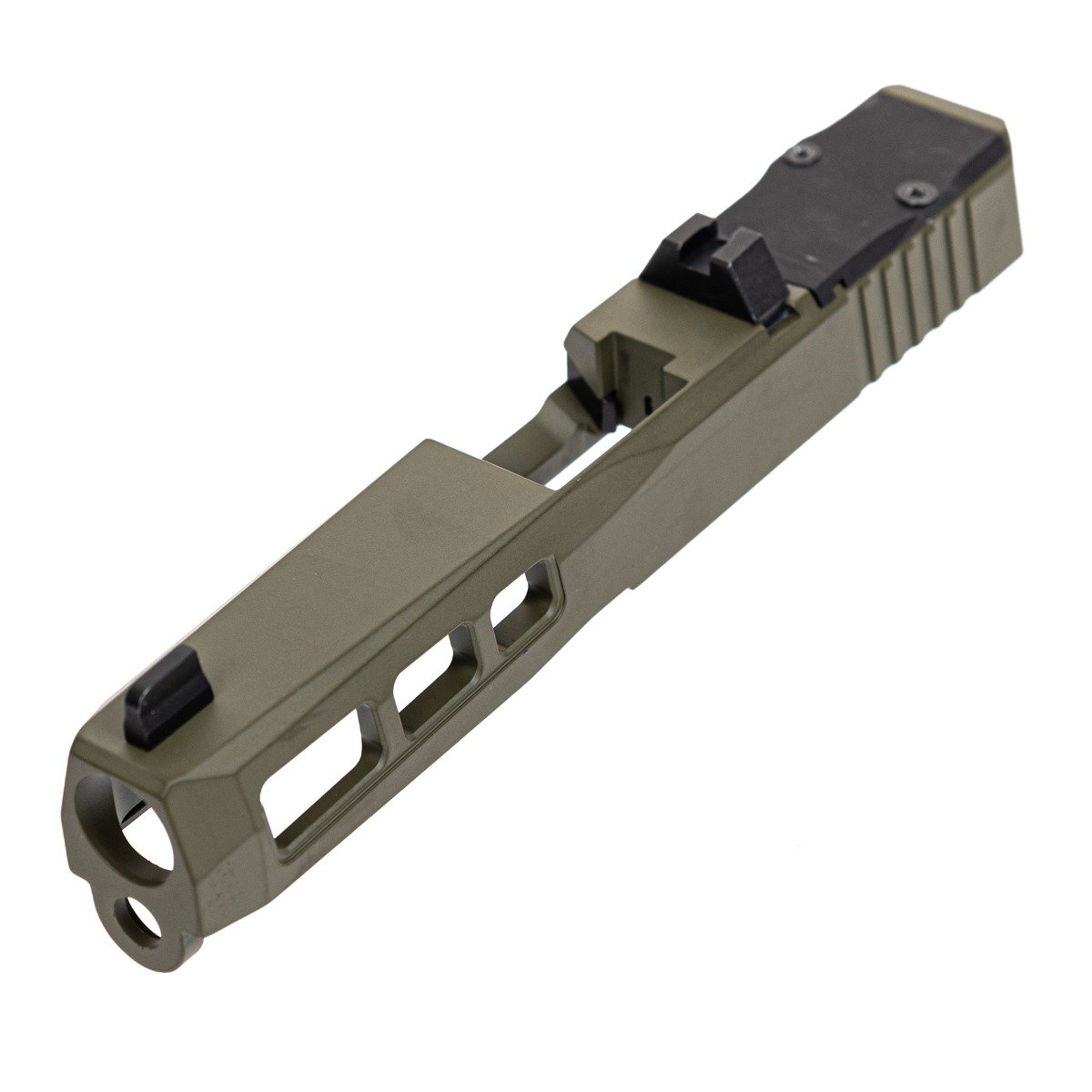 PSA Dagger Complete SW1 RMR Slide Assembly, Sniper Green - Palmetto State Armory
