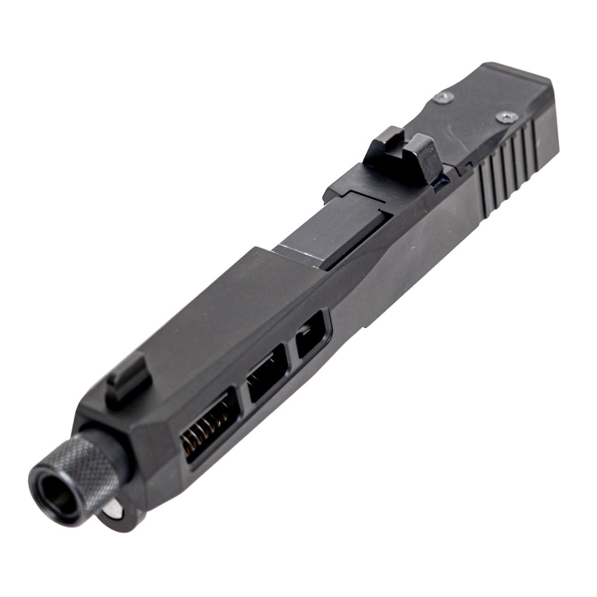 PSA Dagger Complete SW1 RMR Slide Assembly With Threaded Barrel, Black