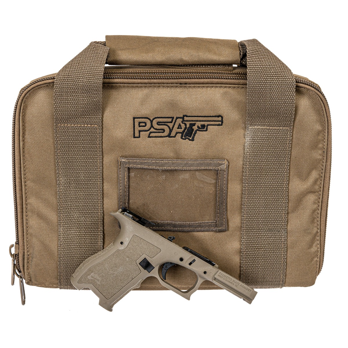PSA Dagger Compact Complete Polymer Frame & Soft Pistol Case, Flat Dark Earth - Palmetto State Armory