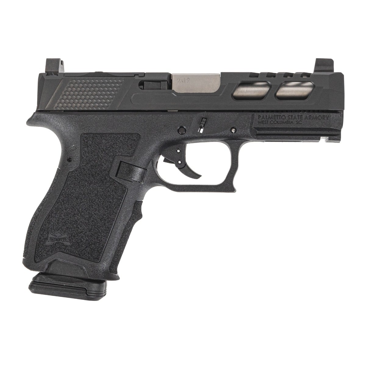 PSA Dagger Compact 9mm Pistol With SW6 RMR Slide & Stainless Non-Threaded Barrel, Black