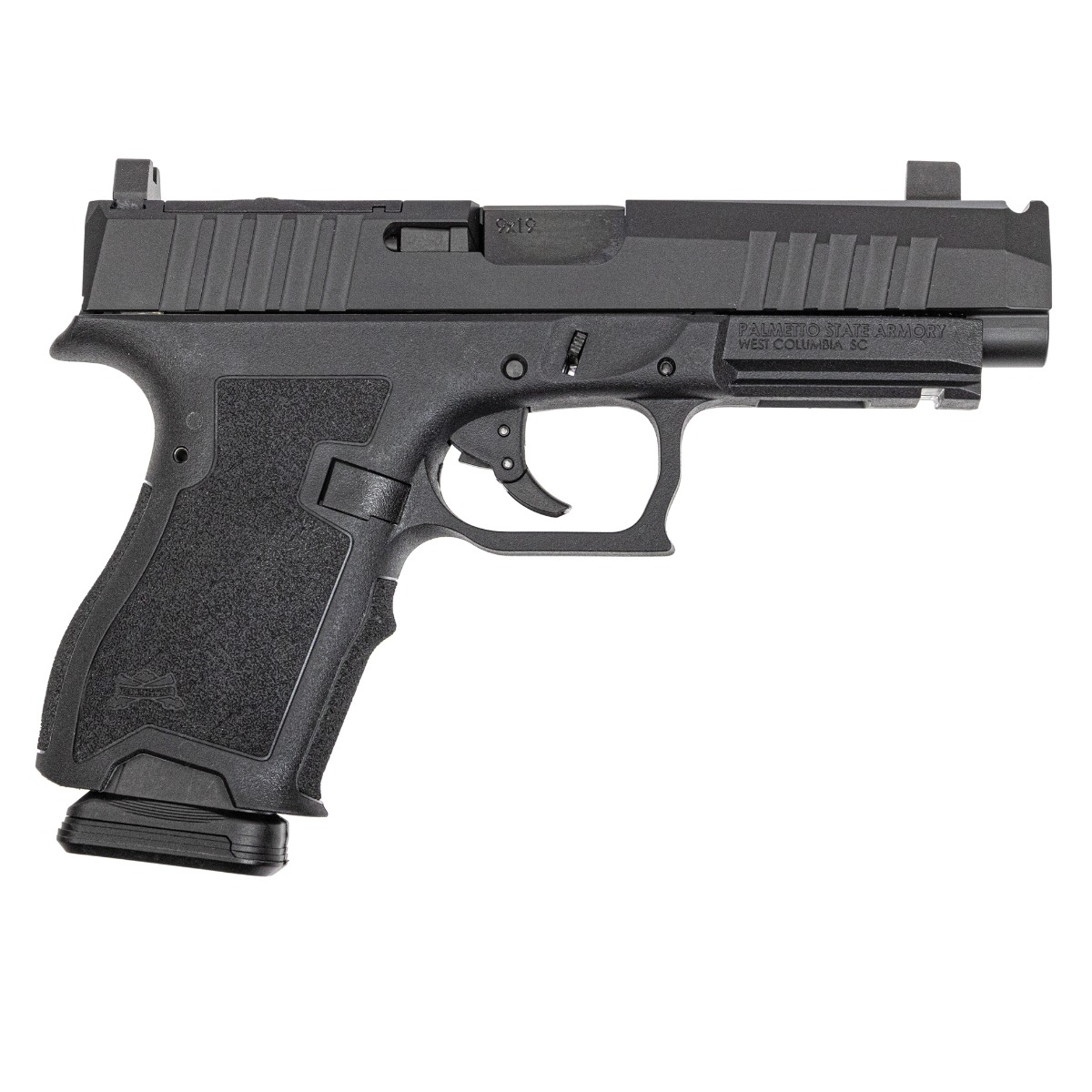 PSA Dagger Compact 9mm Pistol With C-1 RMR Compensated Slide, Black - Palmetto State Armory