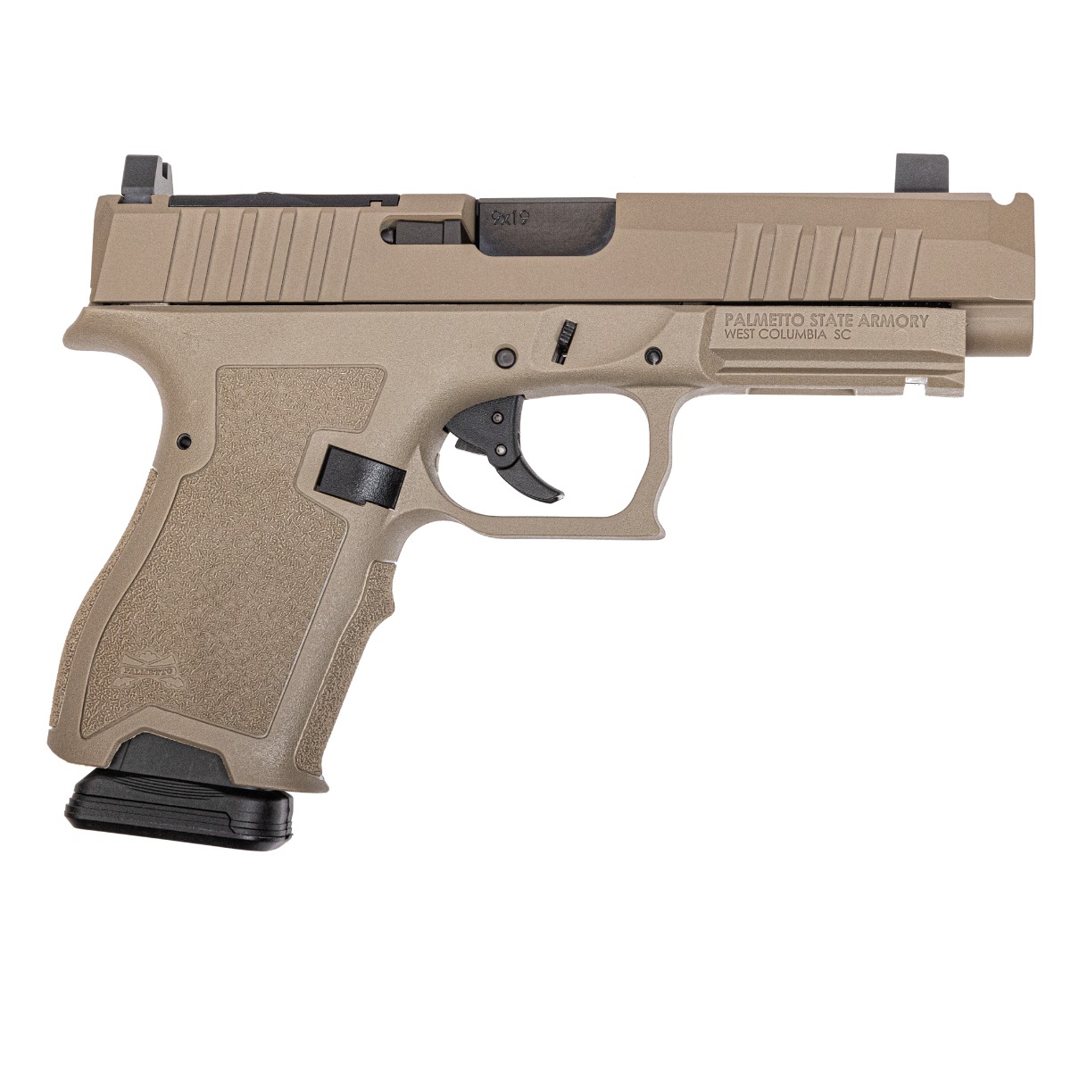 PSA Dagger Compact 9mm Pistol With C-1 RMR Compensated Slide, Flat Dark Earth - Palmetto State Armory