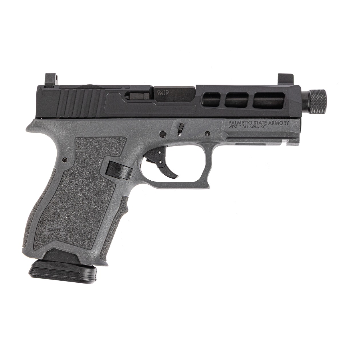 PSA Dagger Compact 9mm Pistol With SW1 RMR Slide & Threaded Barrel, Two Tone - Palmetto State Armory