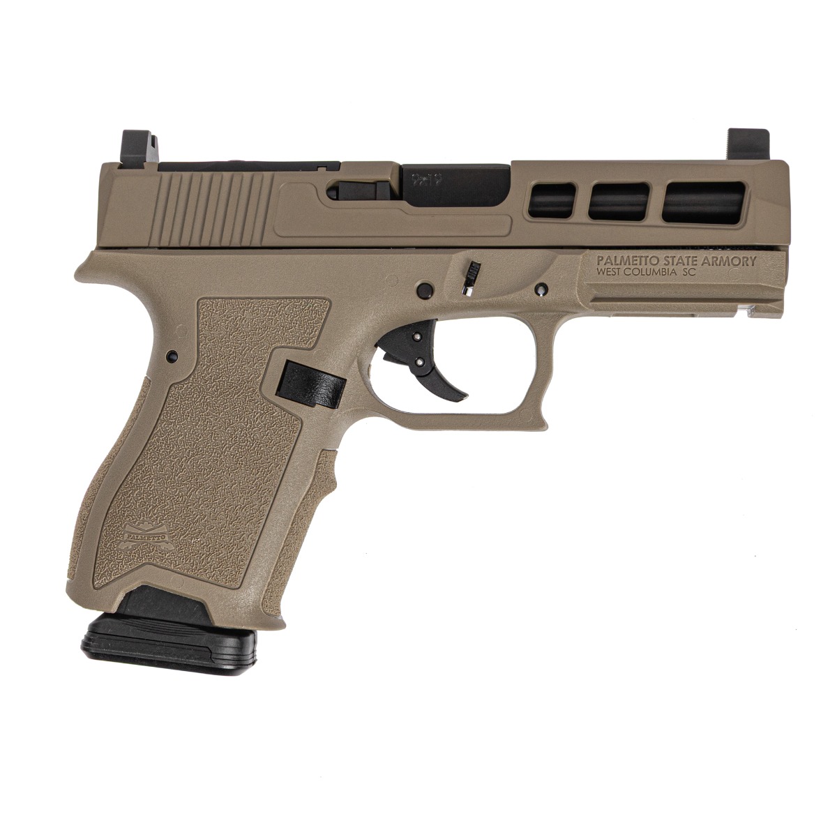 PSA Dagger Compact SW1 RMR Pistol With Non Threaded Barrel, FDE