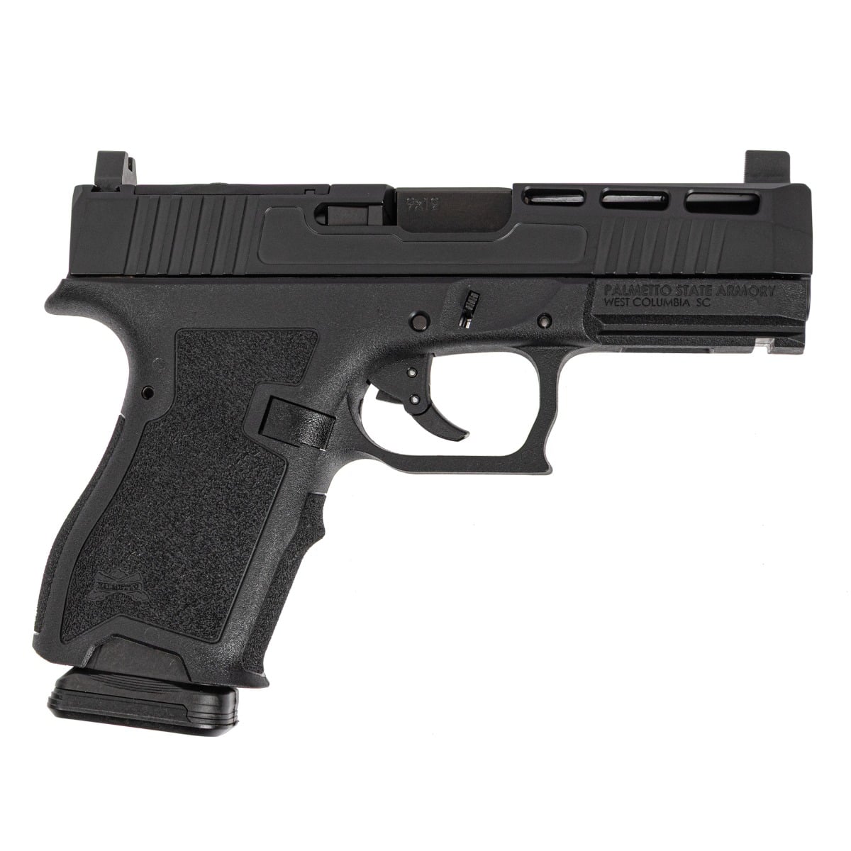 PSA Dagger Compact 9mm Pistol With SW2 Extreme Carry Cut RMR Slide & Non Threaded Barrel, Black