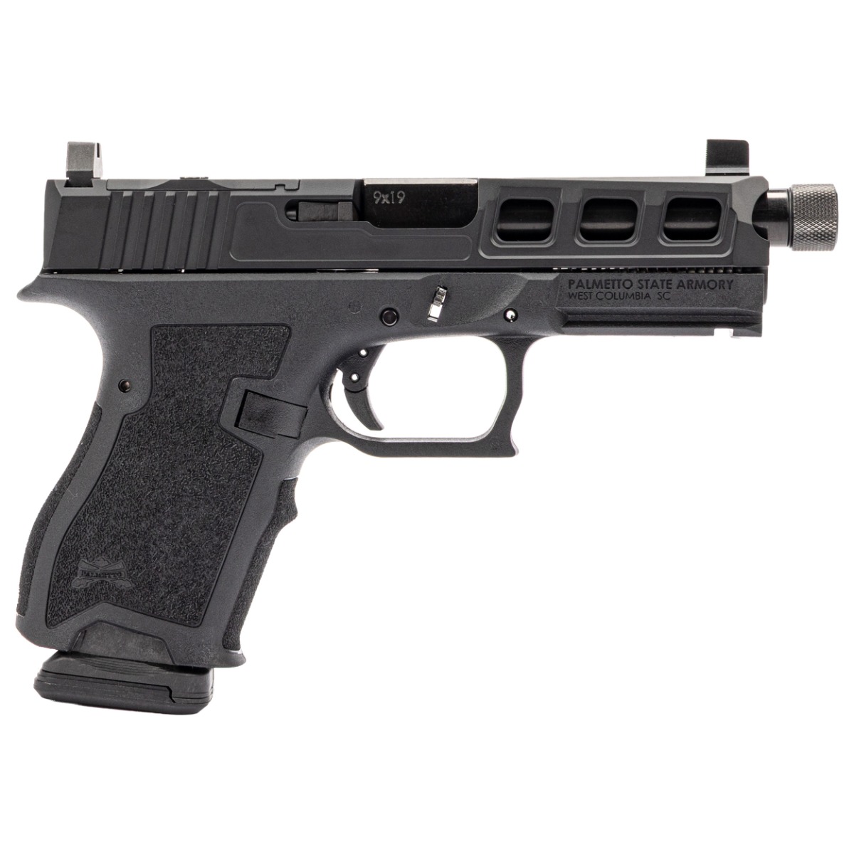 Palmetto State Armory PSA Dagger Compact SW3 RMR Pistol With Threaded Barrel, Black