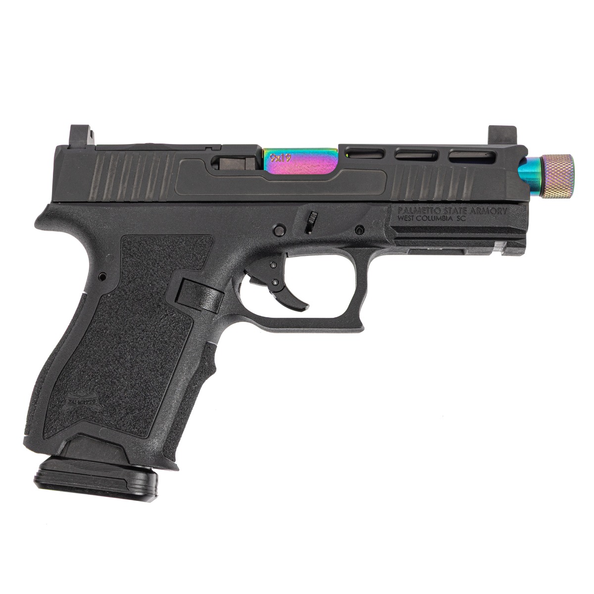 PSA Dagger Compact SW4 RMR Pistol With Chameleon Threaded Barrel, Black