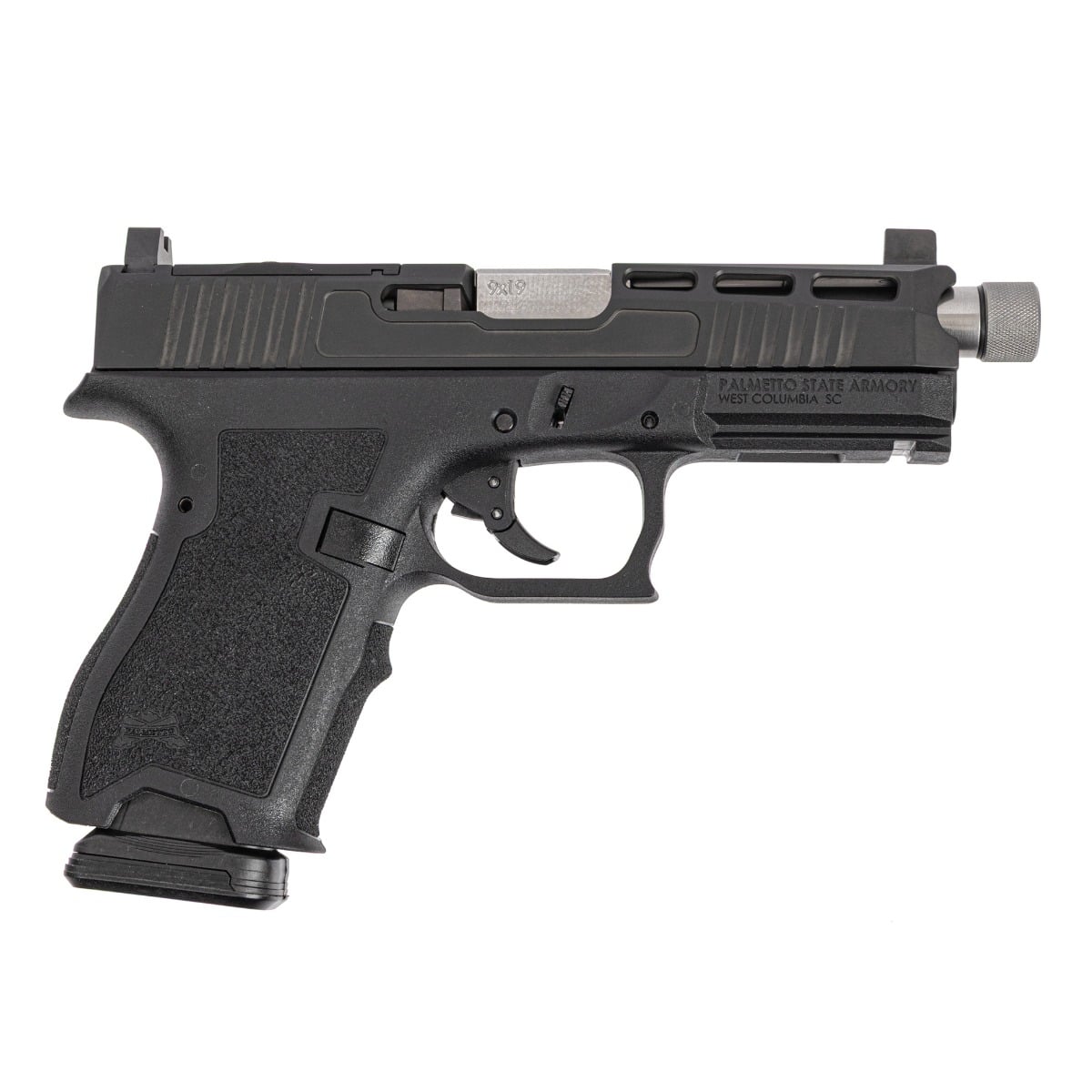 Palmetto State Armory PSA Dagger Compact SW4 RMR Pistol With Stainless Threaded Barrel, Black