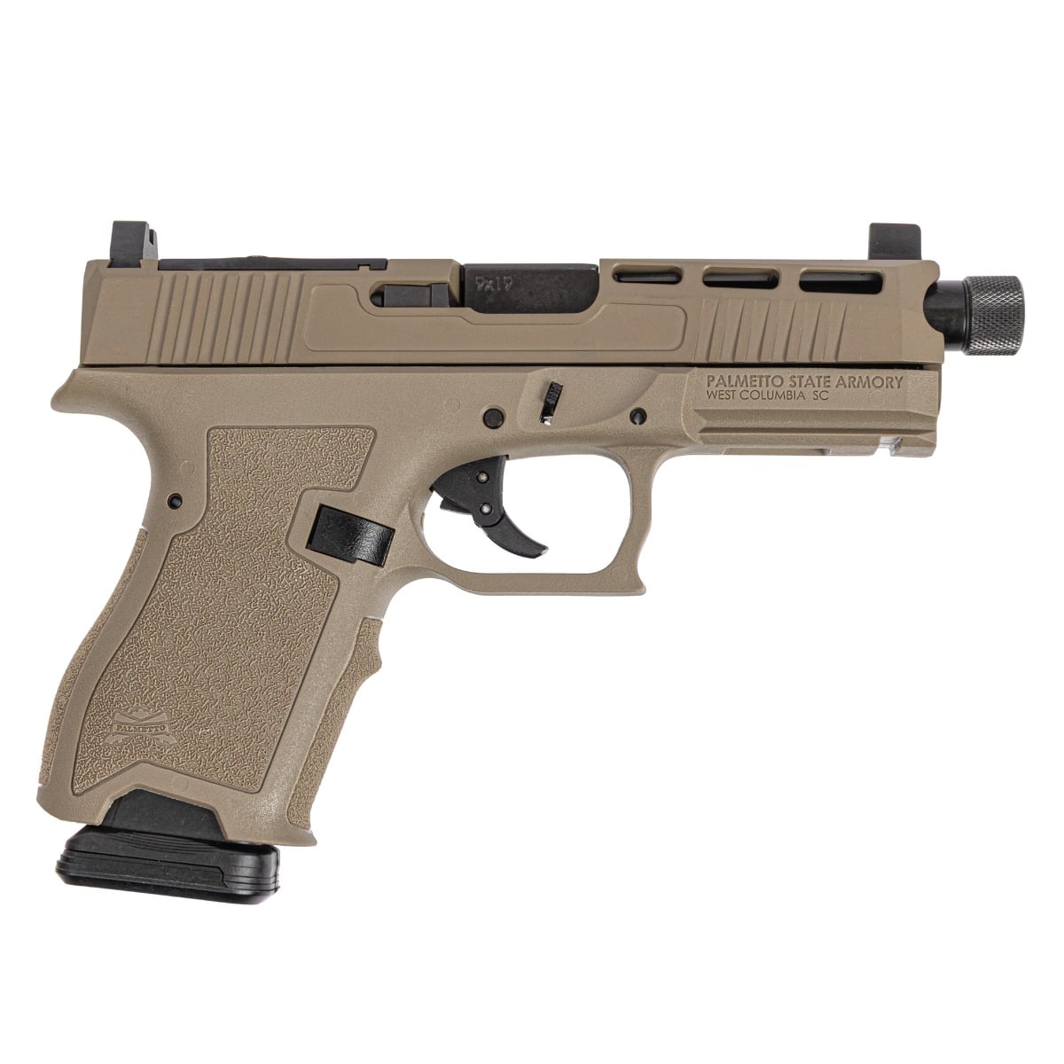 PSA Dagger Compact 9mm Pistol With SW4 Extreme Carry Cut RMR Slide & Threaded Barrel, Flat Dark Earth