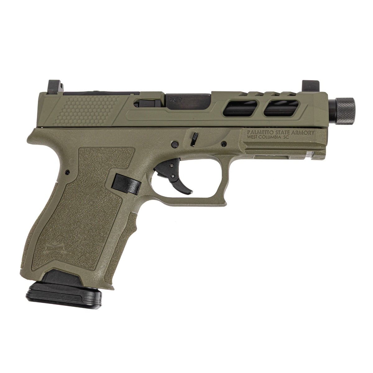 PSA Dagger Compact SW6 RMR Pistol W/ Threaded Barrel, Sniper Green