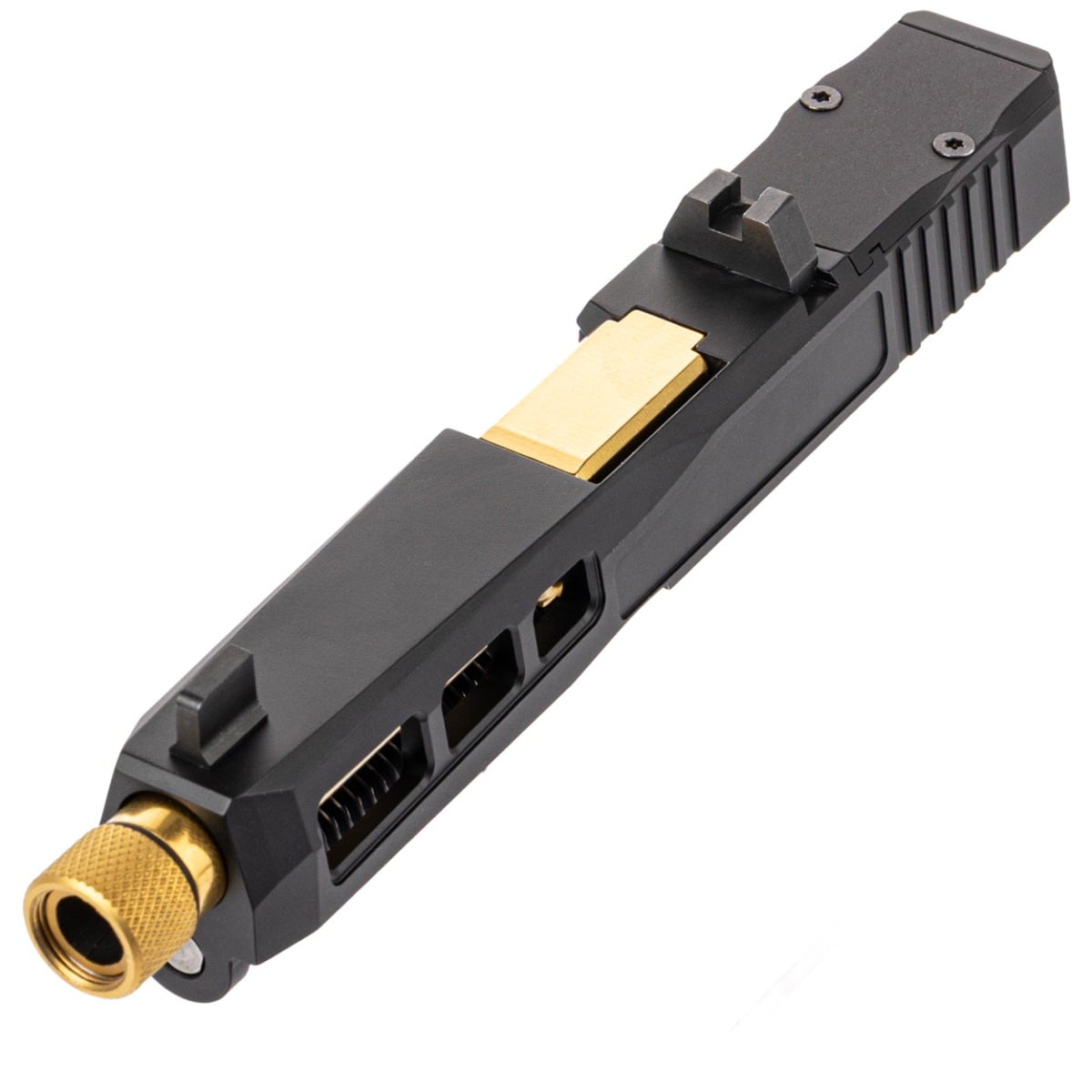 Palmetto State Armory PSA Dagger Complete SW1 RMR Slide Assembly With TiN Threaded Barrel, Black