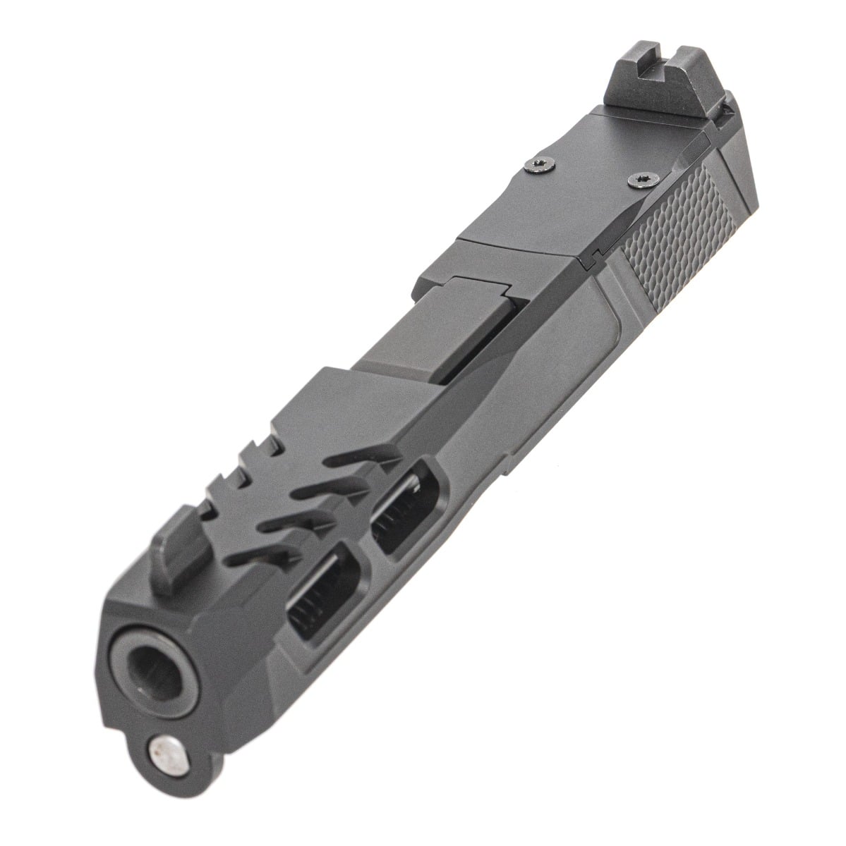 PSA Dagger Complete SW6 RMR Slide Assembly With Non-Threaded Barrel, Black