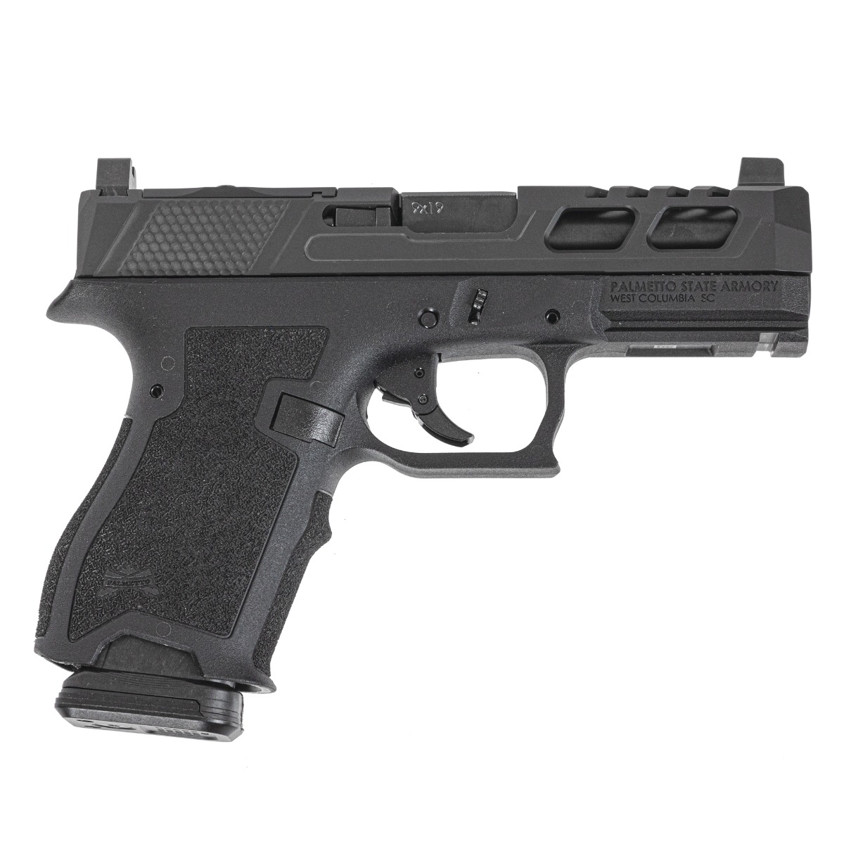 Palmetto State Armory PSA Dagger Compact 9mm Pistol With SW6 RMR Slide & Non-Threaded Barrel, Black