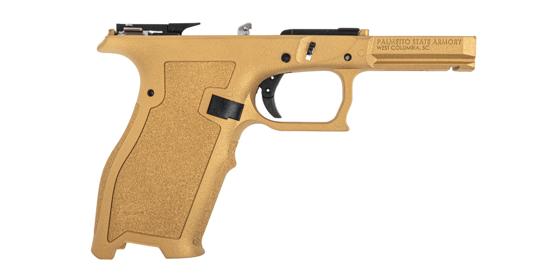 PSA Full Size - S Complete Polymer Frame, Gold - Palmetto State Armory