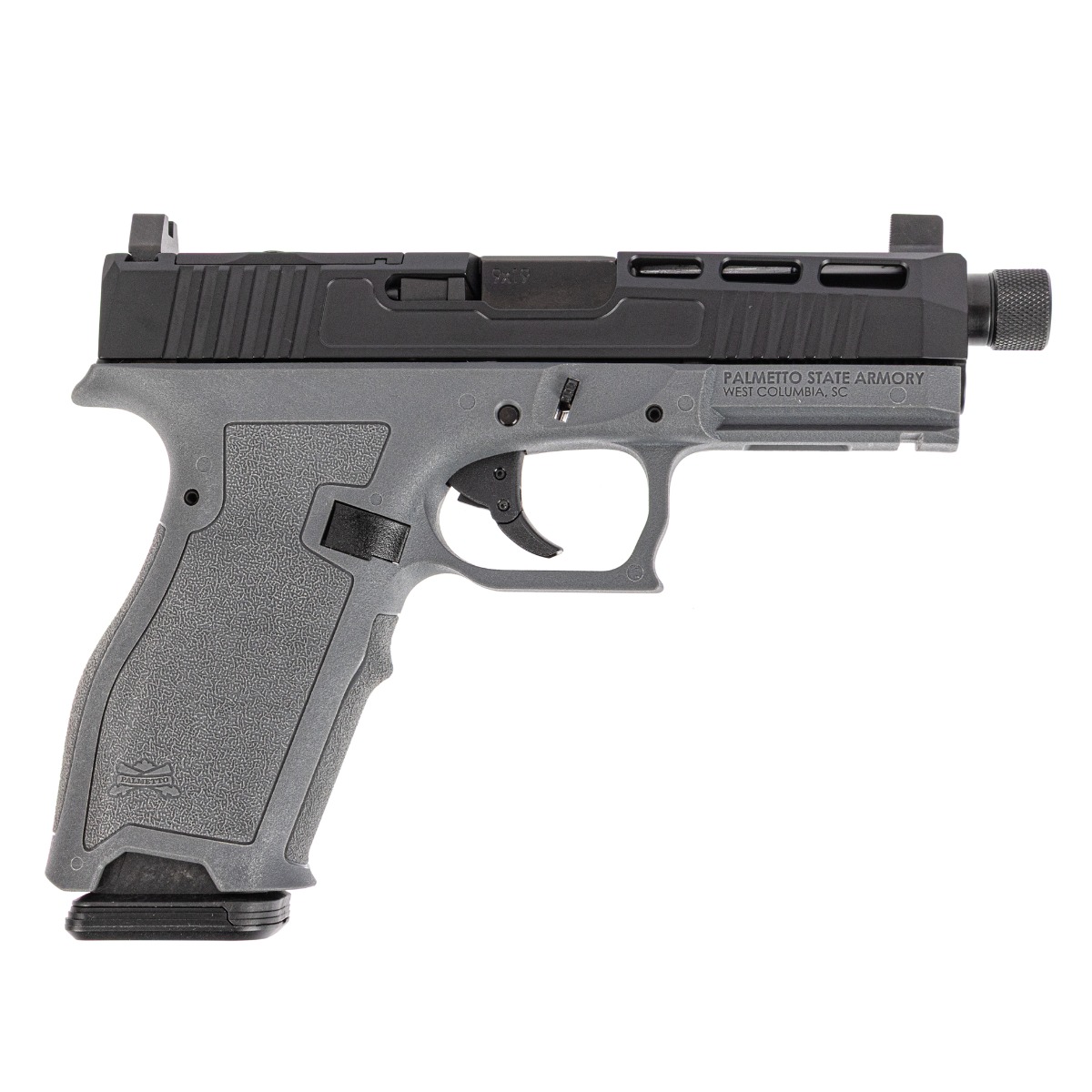 PSA Dagger Full Size - S 9mm SW2 RMR Pistol With Threaded Barrell, Two Tone Gray - Palmetto State Armory