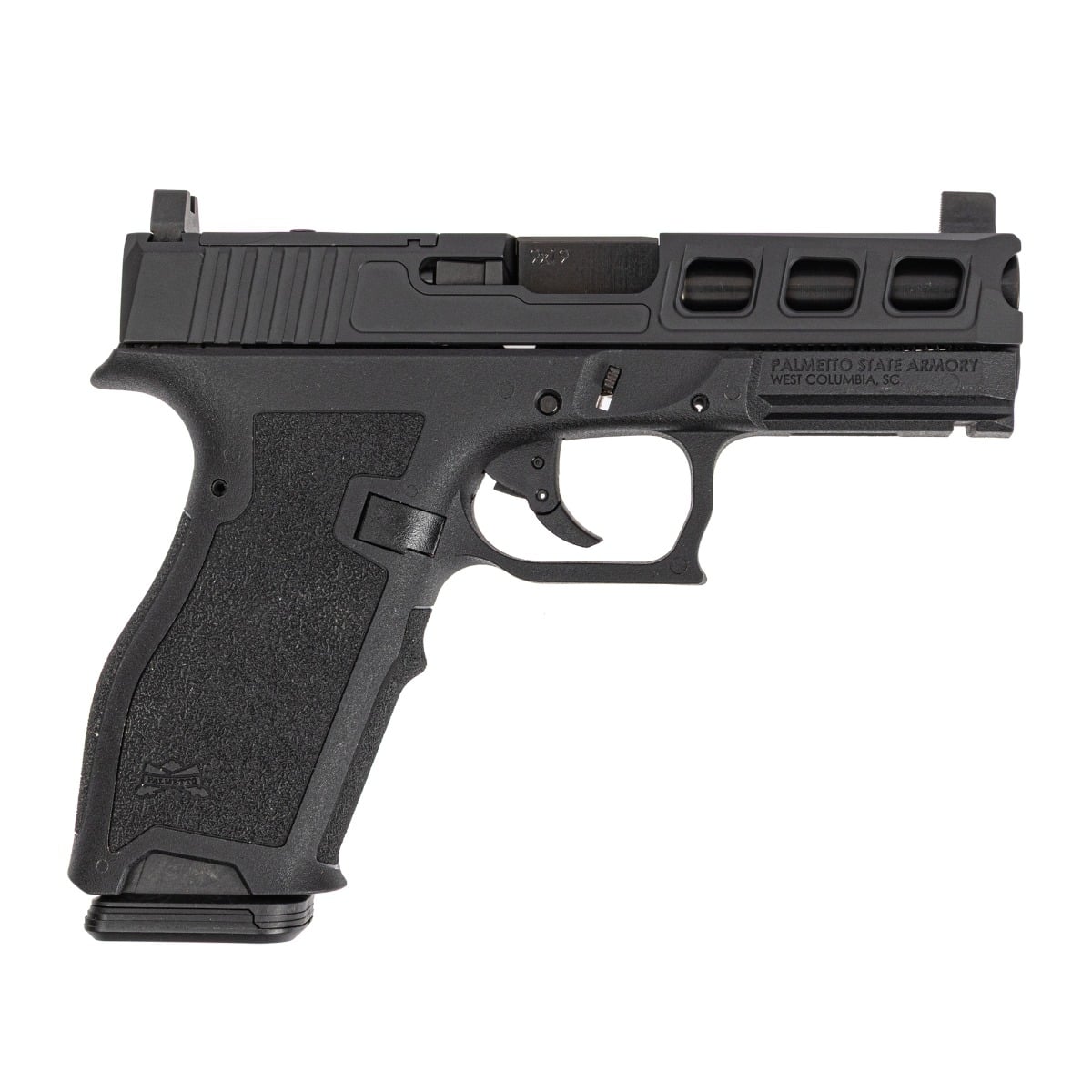 PSA Dagger Full Size - S 9mm SW3 RMR Pistol With Non Threaded Barrel, Black