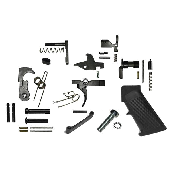Del-Ton Complete Lower Parts Kit, Black - Del-Ton