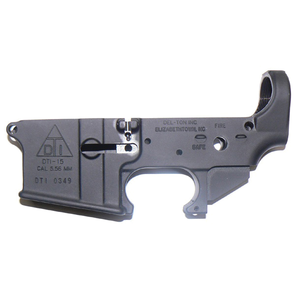 Del-Ton Stripped Lower, Black - Del-Ton