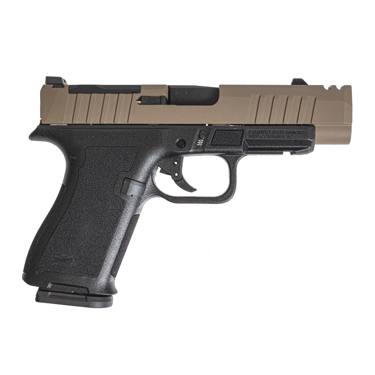PSA Dagger Micro C-1 9mm Pistol - Shield Cut, FDE Slide, 2-Tone - Palmetto State Armory