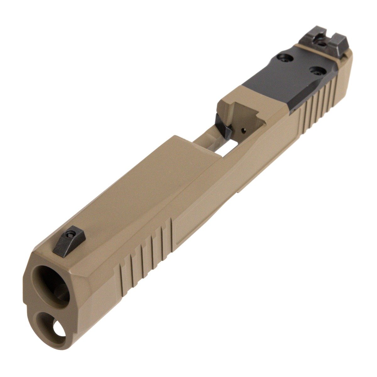 PSA Dagger Micro X-1 Complete Slide Assembly Shield Cut, Flat Dark Earth