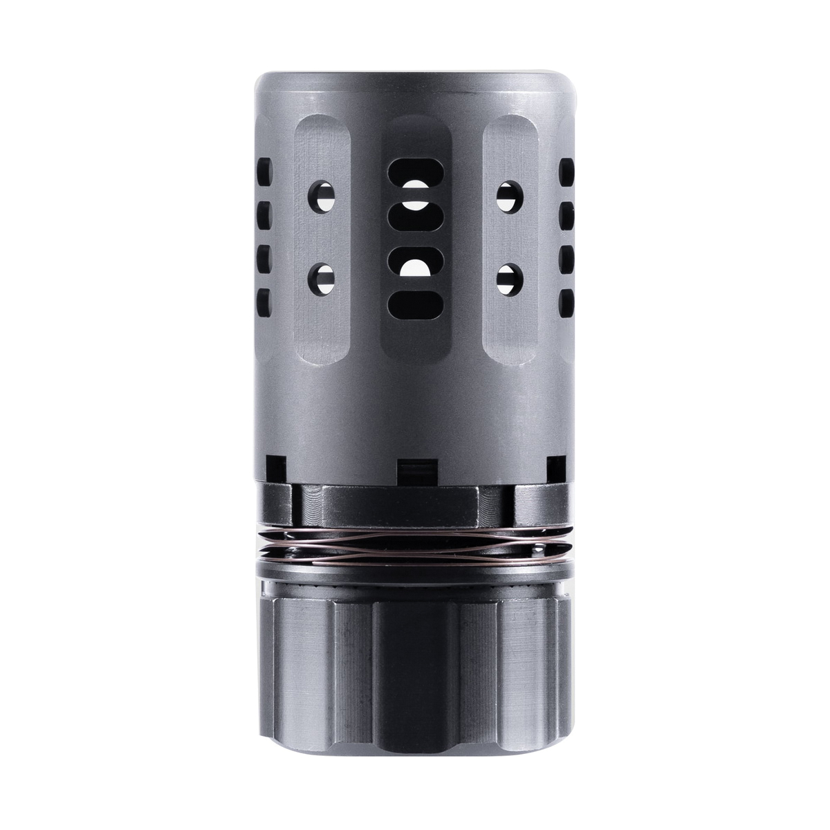 Dead Air Pyro 2.0 Enhanced Muzzle Brake Kit, Black - Dead Air
