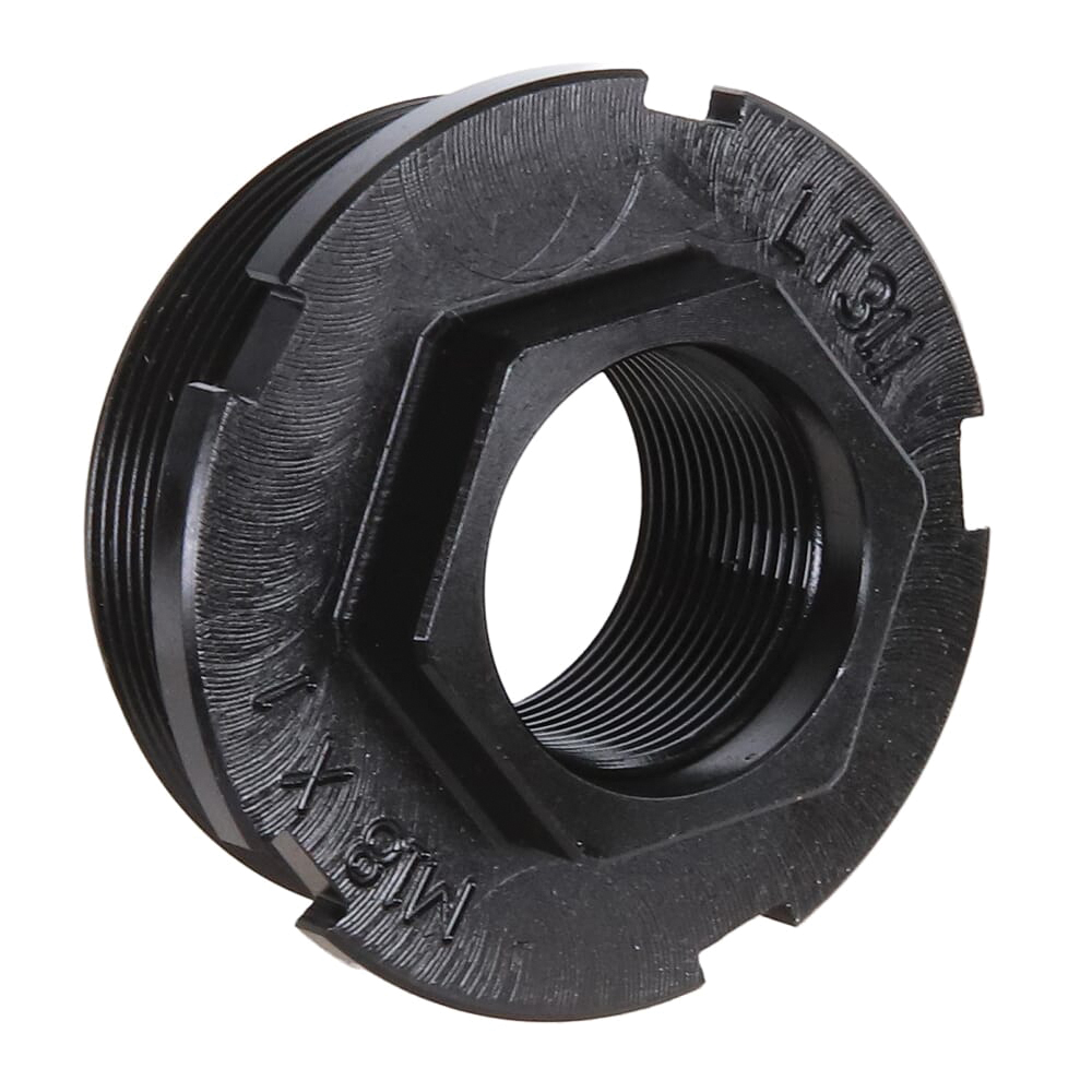 Dead Air Hub Direct Thread Mount M18x1 Fits Sierra 5, Black - Dead Air