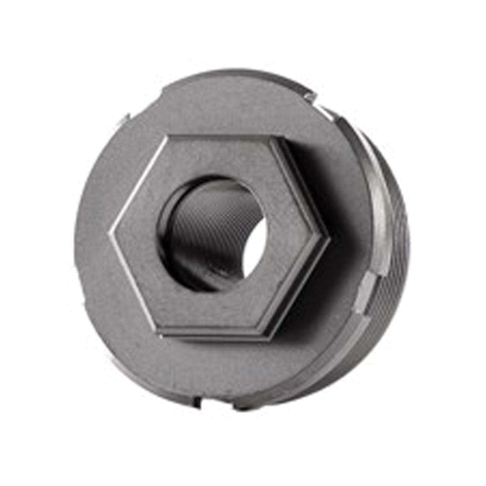 Dead Air Hub Direct Thread Mount 11/16-24 Fits Sierra 5, Black - Dead Air