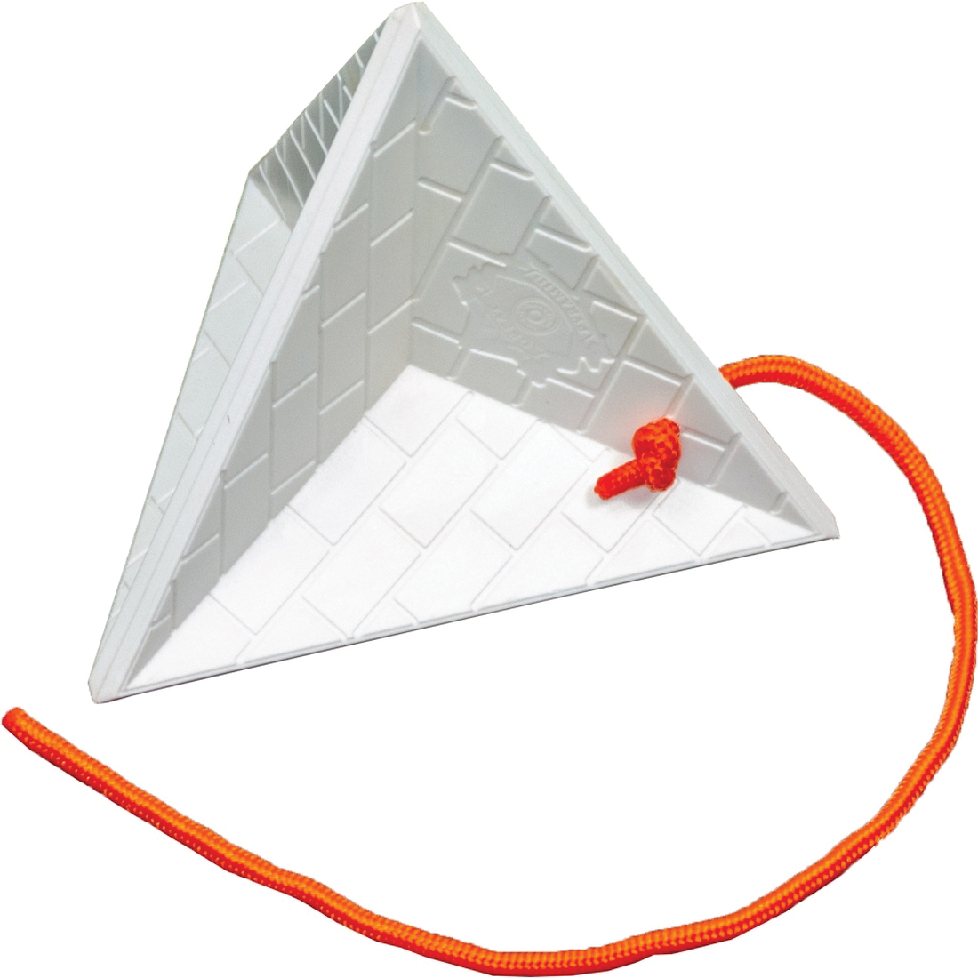 Do-All Outdoors Great Pyramid Ground Bouncer .50 Cal Target 6" x 6" x 6", Orange - Do-All Outdoors