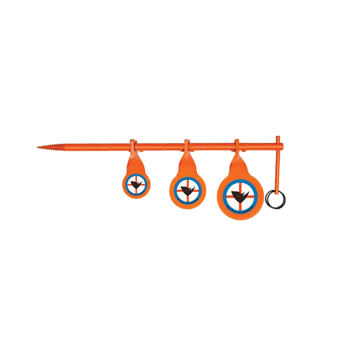 Do-All Outdoors 1.50"/2"/2.50" .22 Cal Triple Tree Spinner Target 13" x 4.50" - Do-All Outdoors