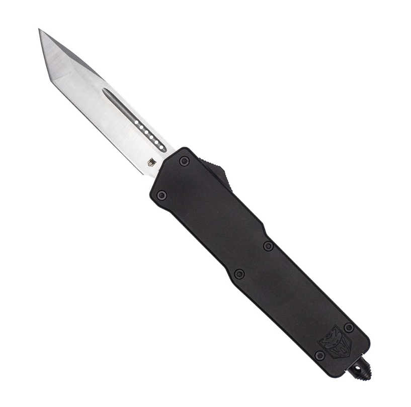 CobraTec Large Praxis Black Tanto Not Serrated - LPRXTNS