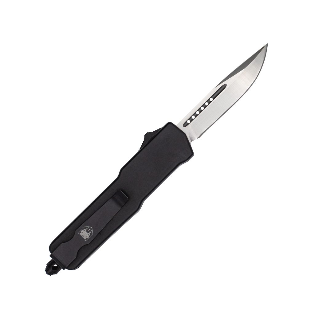 Cobratec Knives Llc CobraTec Small Praxis OTF Knife Drop Not Serrated - SPRXDNS