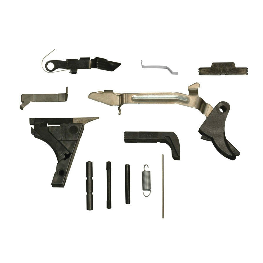 TacFire Lower Parts Kit Fits Glock G19, Black - Tacfire