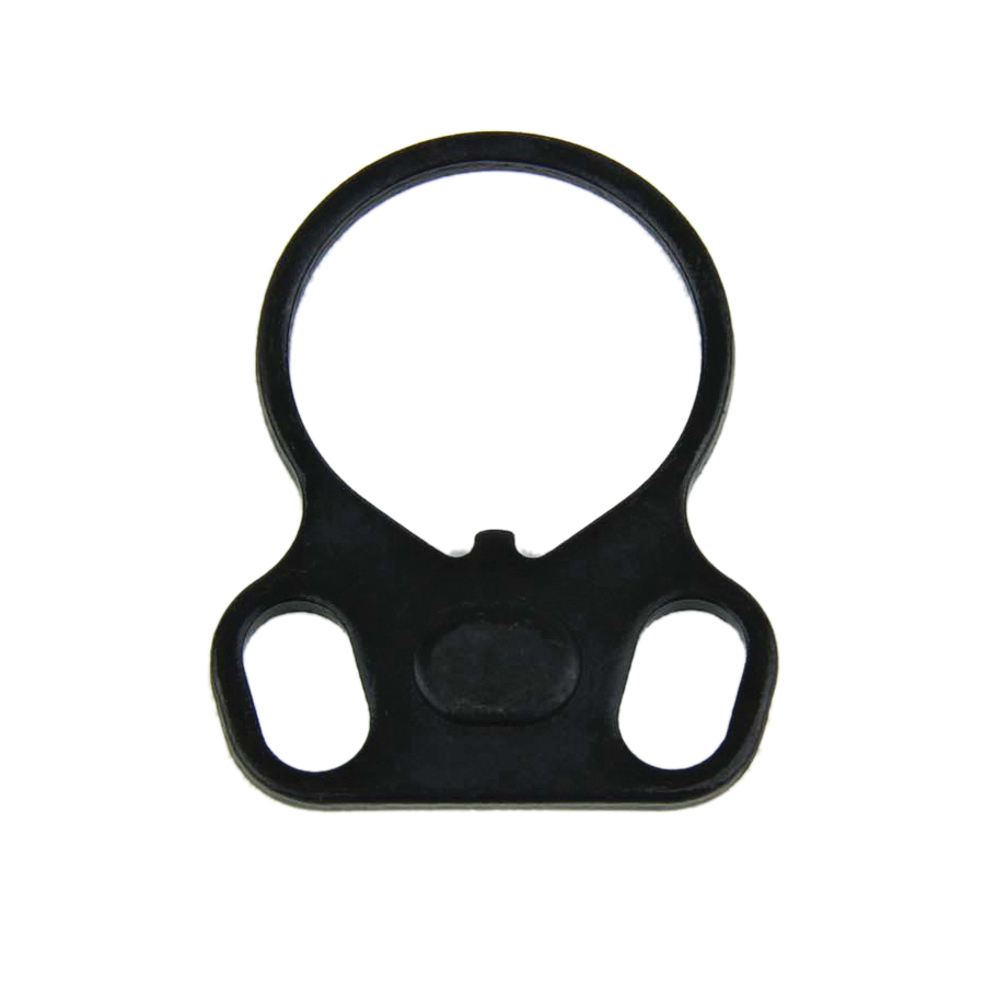 TacFire Ambidextrous Dual Oval Loop Sling Adapter End Plate, Black - Tacfire