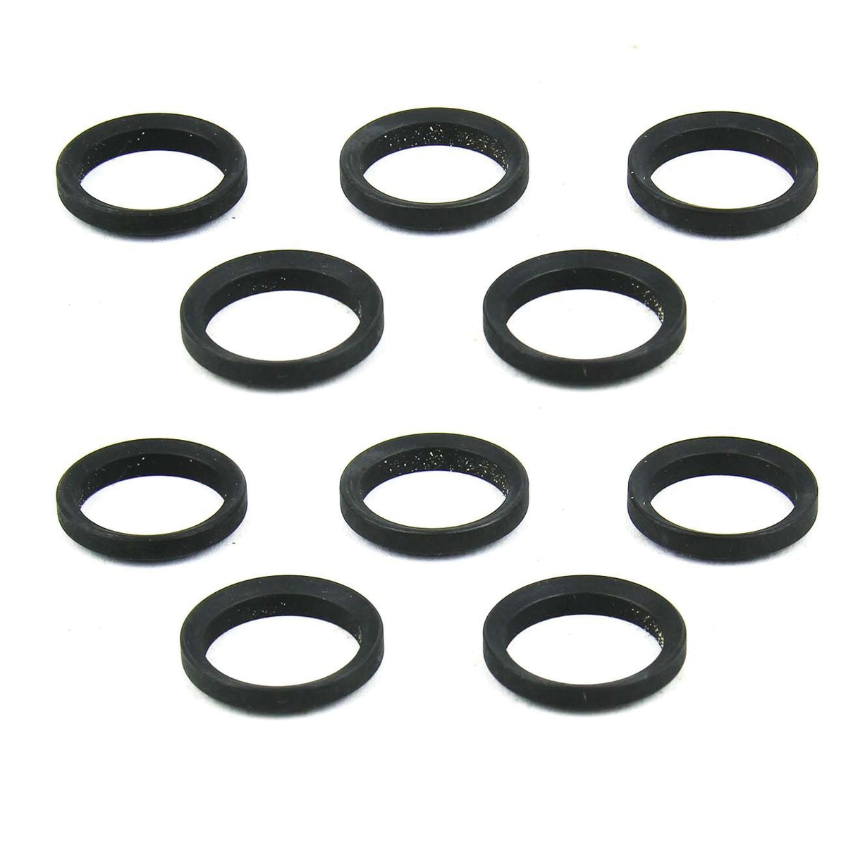TacFire 10-Piece Muzzle Brake Crush Washer, Black - Tacfire