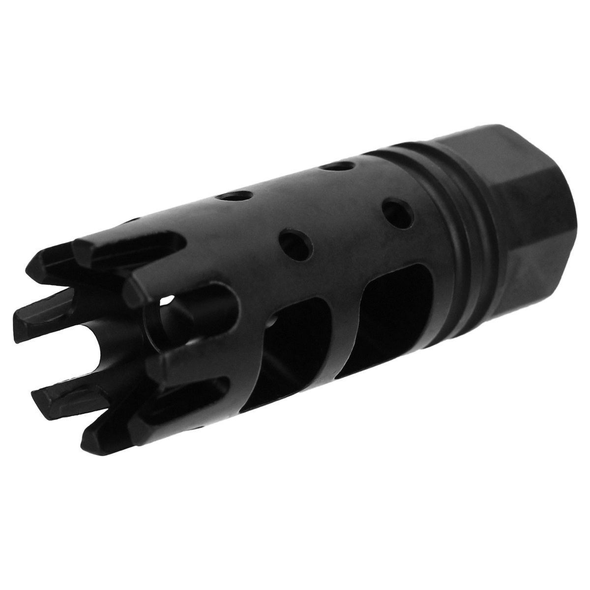TacFire Crown Muzzle Brake, Black - Tacfire