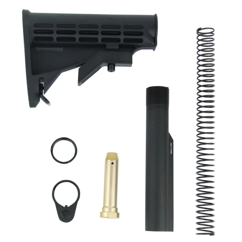 TacFire Rifle Build Kit w/Lower Parts Kit, Black - Tacfire