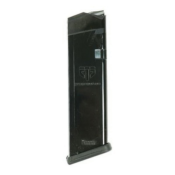 Elite Tactical Systems 17rds 9mm, Black - Ets