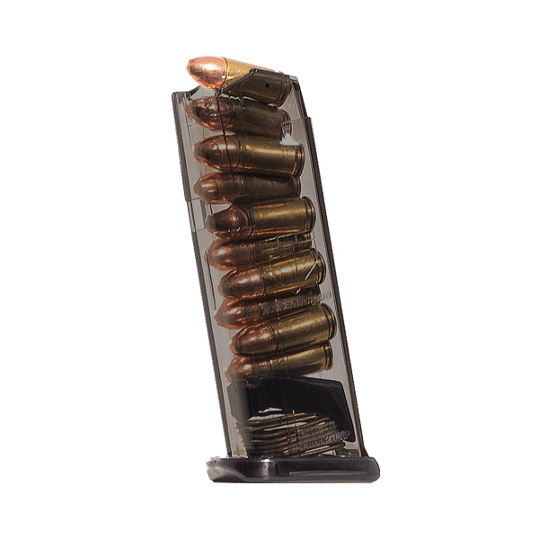 Elite Tactical Systems 10rds 9mm, Black - Ets