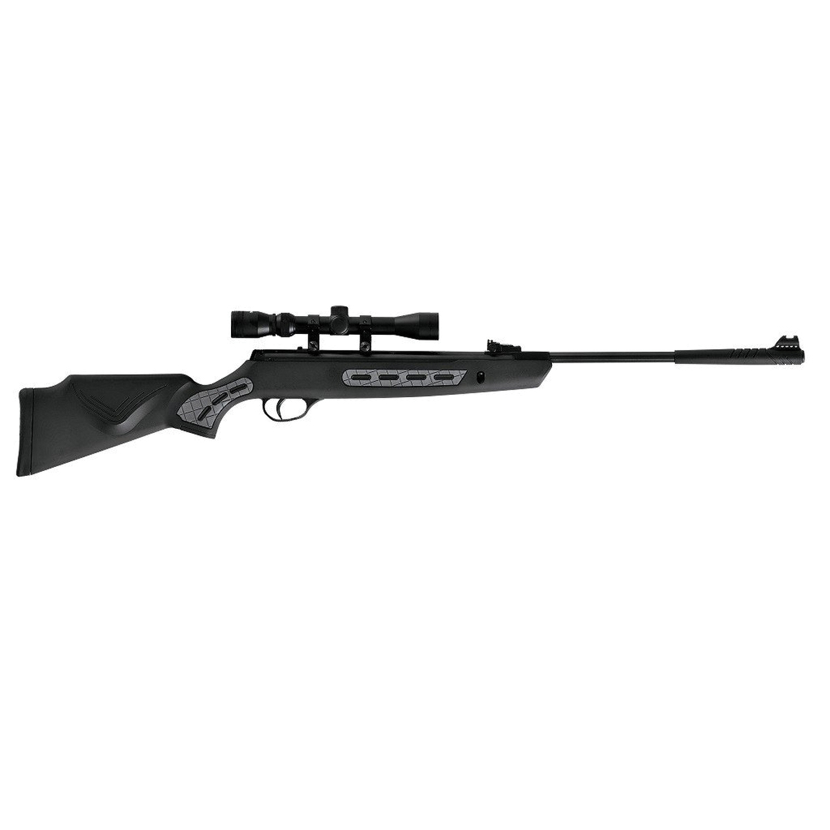 Hatsan USA 1000S Spring Striker Combo .22 Cal 16.50", Black - Hatsan Usa