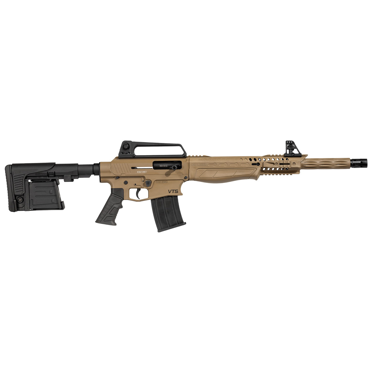 ESCORT SDX 12 Gauge 18" Semi-Auto, Flat Dark Earth - Escort