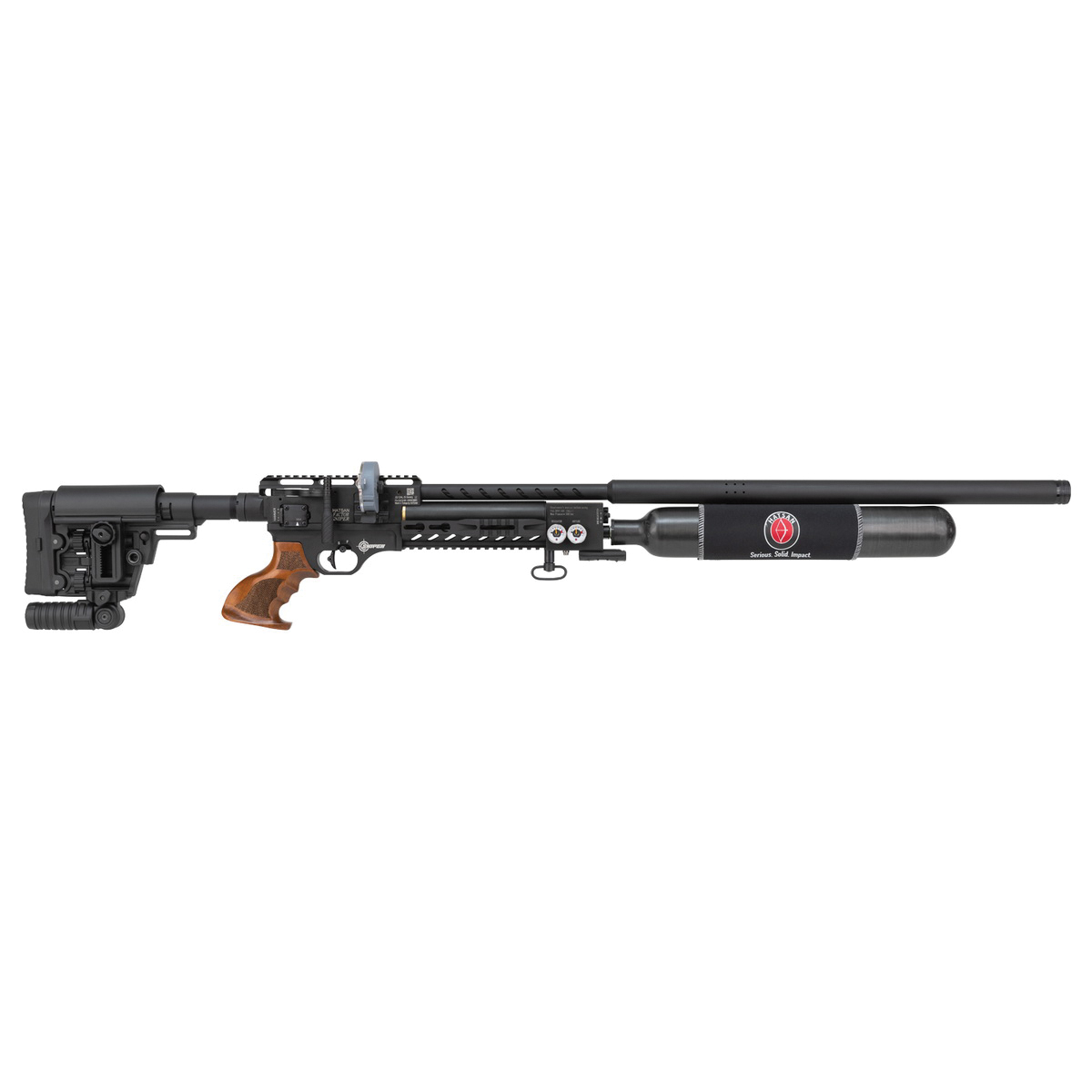 Hatsan USA Factor Sniper Long .30 Cal 30", Black - Hatsan Usa
