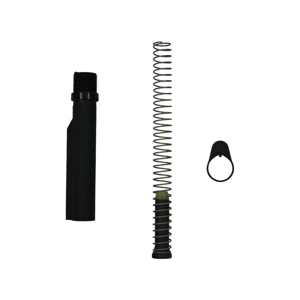 Alex Pro Firearms Mil-Spec Buffer Tube Assembly, Black - Alex Pro Firearms