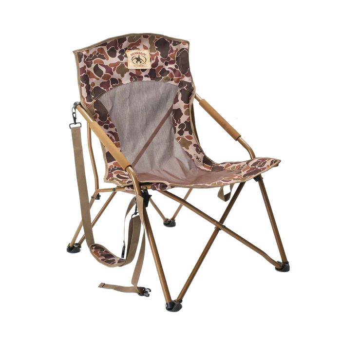 Rig Em Right Waterfowl 29.50" x 25" x 33" Hunting Chair, Classic Brown Camouflage 500 lb - Rig Em Right