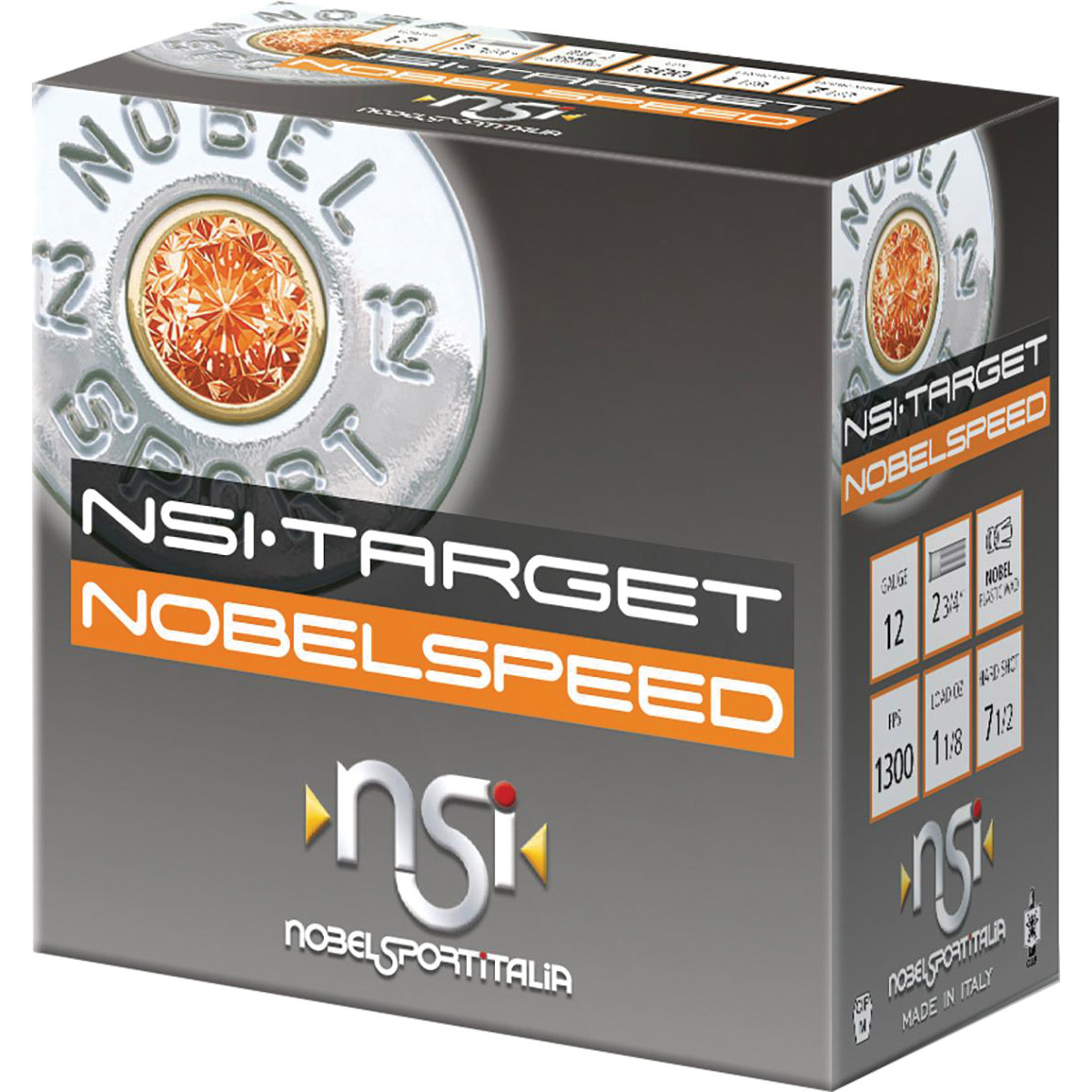Nobel Sport Nobel Speed Sporting Clays 12 Gauge 2-3/4" #7 1-1/8 Ounce 25rds - Nobel Sport