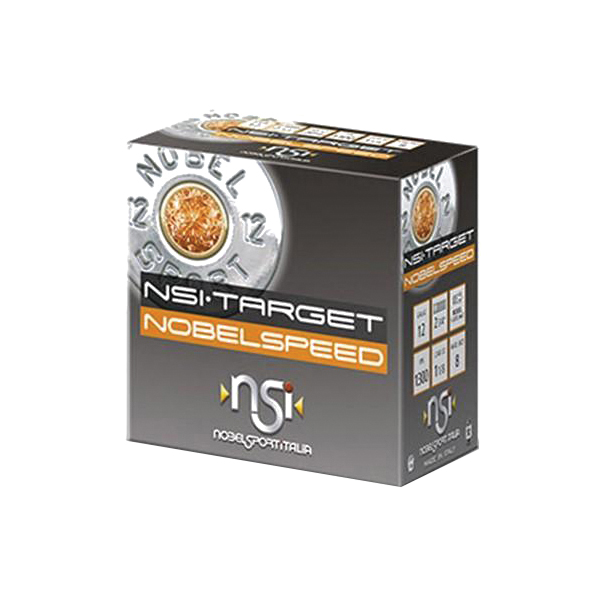 Nobel Sport Nobel Speed Sporting Clays 12 Gauge 2-3/4" #8 1-1/8 Ounce 25rds - Nobel Sport