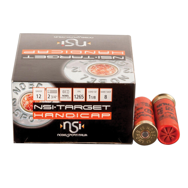 Nobel Sport NS27 Target Handicap 12 Gauge 2-3/4" #8 1-1/8 Ounce 25rds - Nobel Sport
