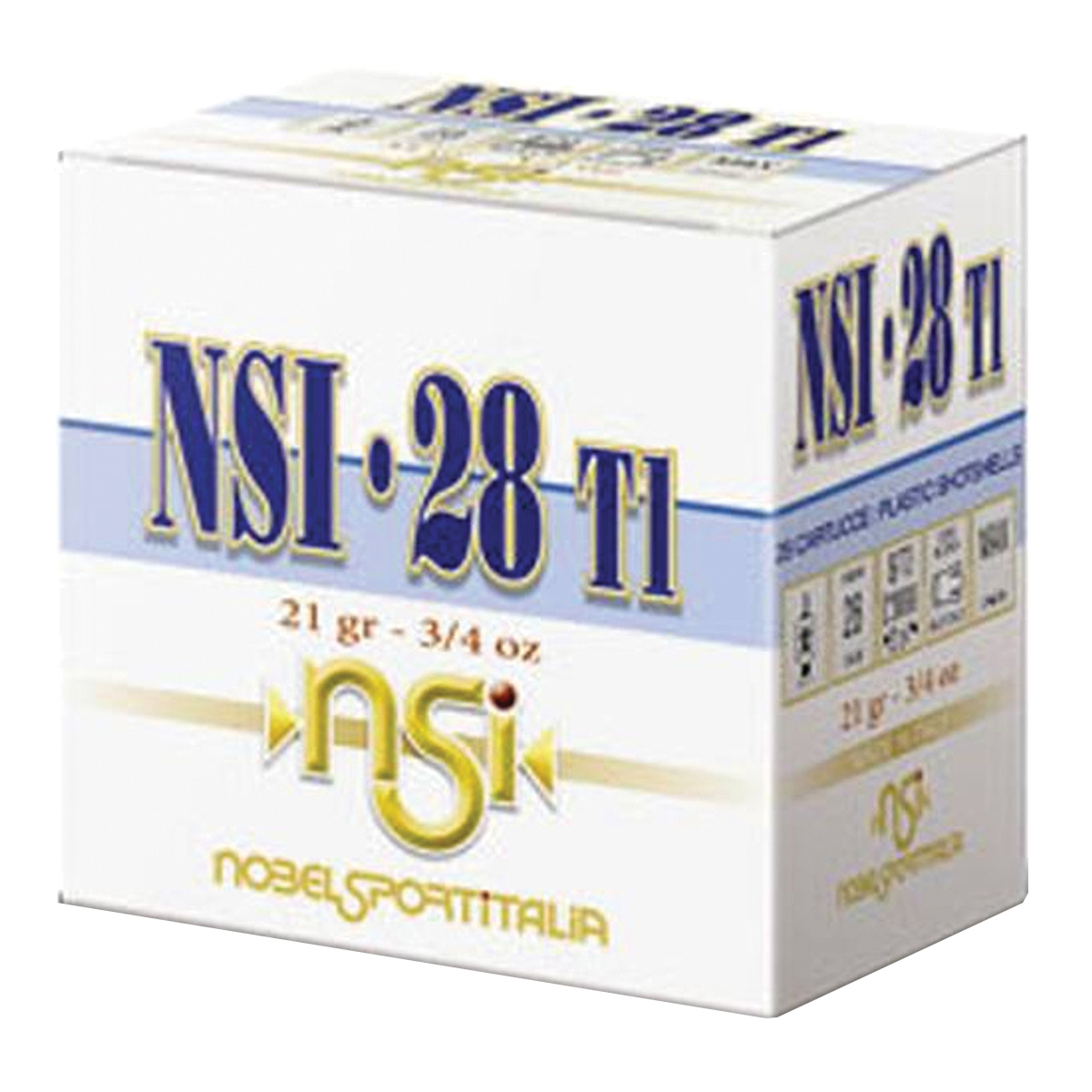 Nobel Sport 28 T1 Hunting Loads 28 Gauge 2-3/4" #8 3/4 Ounce 25rds - Nobel Sport