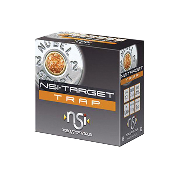 Nobel Sport Target Trap Gold 12 Gauge 2-3/4" #8 1-1/8 Ounce 25rds - Nobel Sport