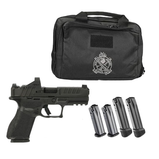 Springfield Armory ECHELON 4.0C 9mm Pistol w/ (3)15rd / (2)18rd Mags, Range Bag and Optic, Black- EC9409B-3D-GU25 - Springfield Armory
