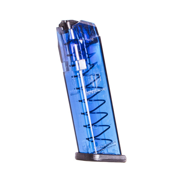 ETS Glock 17 9mm 17 Round Magazine, Blue - GLK-17BLU - Ets